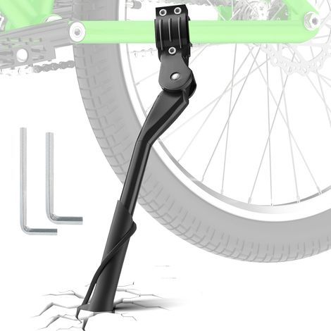 Béquille de Vélo Réglable en Hauteur, Fond Antidérapant en Silicone pour 24 à 29 Pouces, VTT, Vélos Électriques, Randonnée et Ville (1/5)