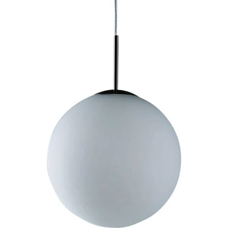 [NEUWERTIG] B-Ware Lindby Kugel Hängeleuchte Marike Pendelleuchte Deckenlampe Lampe E27 Opalglas10
