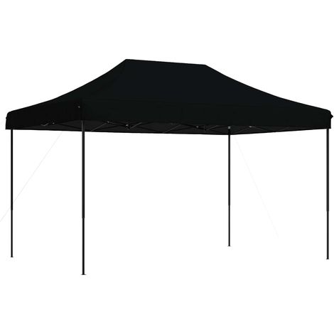 Maison Exclusive - Partyzelt Faltbar Pop-Up Schwarz 440x292x315 c (1/5)