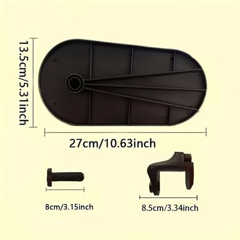1 Accoudoir ergonomique Support de coude confortable, parfait pour le travail de bureau