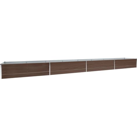 Maison Exclusive - Garten-Hochbeet Verzinkter Stahl 600x80x45 cm