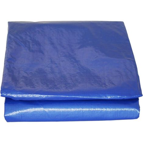 Bâche Piscine rectangulaire - 6x10 m - Couverture Piscine d'hivernage  avec Filet d'écoulement Central