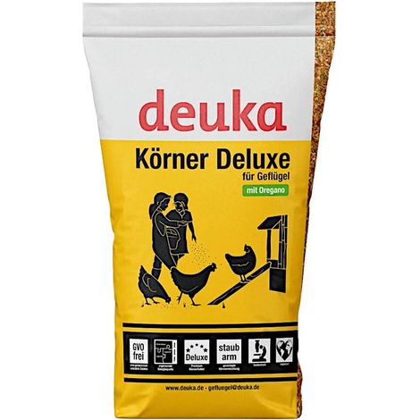 Deuka Körner Deluxe Geflügel Körnerfutter 15 kg Grundfutter Hühnerfutter (1/2)