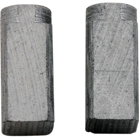 Spazzole di Carbone per Black & Decker 8255A - 6,3x6,3x12mm (1/2)