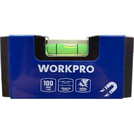 Niveau De Poche Magnétique Précision Compacte Aimantée - Workpro