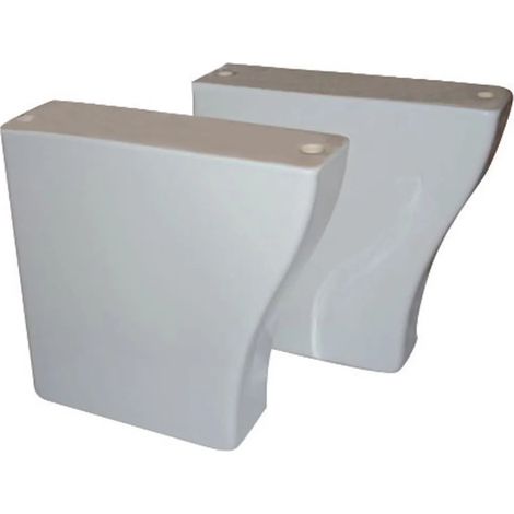 Coppia Piedi Per Lavatoio 95×33×32 CM (L×P×H) In Porcellana Iside