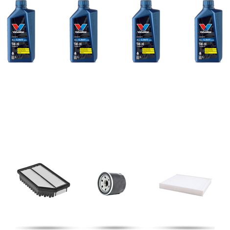 Kit tagliando 3 FILTRI e 4L OLIO compatibile con Hyundai i40 2.0 N 110KW dal 2011 (1/5)
