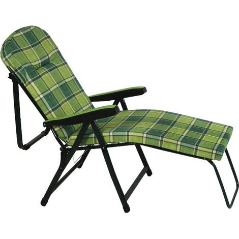Sdraio Sedia con Cuscino Carrello con Piede Barbara con Ribalta Vari Colori (1/2)