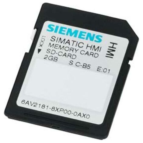 Carte mémoire Siemens pour Panneau mobile 177, panneau mobile 277, panneau mobile 377, OP 77, TP/OP 177/277 ( Prix pour 1 ) (1/2)