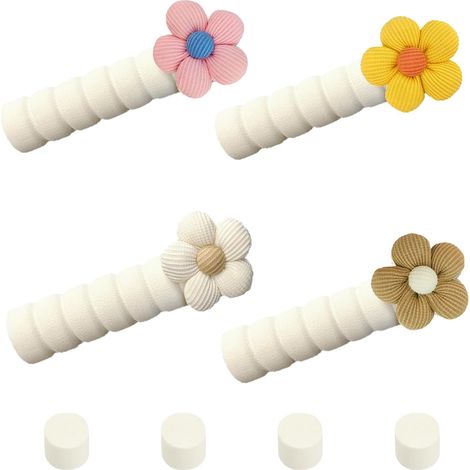 4 Pièces Tampons Poignée Porte Housse Protection Poignées Porte Chambre à Coucher Couverture Protection Poignées Porte Enfants pour Appartements (1/5)