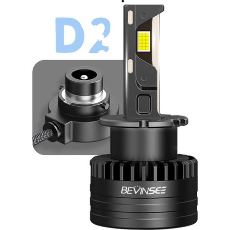 Lampadine a LED per fari, alta luminosità, facile installazione, D2S D2R (1/2)