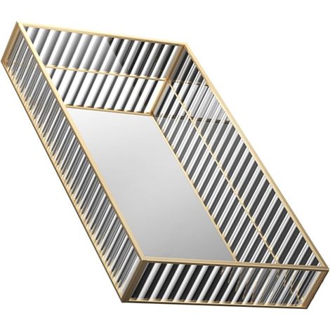 Étagère en verre pour bijoux et articles de toilette , dotée d'une surface résistante à l'usure faci (1/5)
