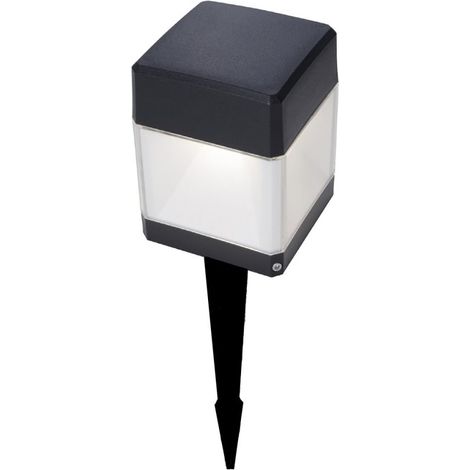 Piquet d'extérieur en résine à led top light lodi pi ne gx53