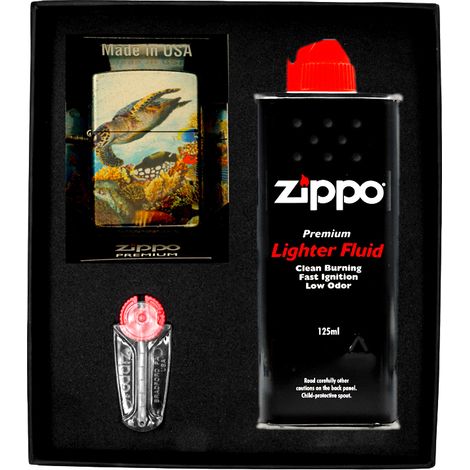 Set regalo ZIPPO con accendino DEEP SEA DESIGN n. 1 (1/3)