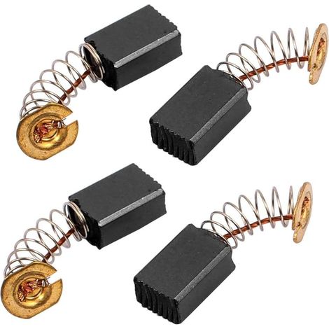 Charbon Moteur Carbone Brosse Électroportatif Outil 13x9x6mm (1/2)