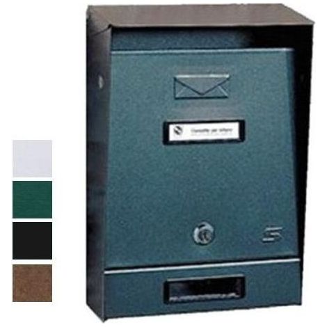 Boîte Aux Lettres Avec Toit Ap Verte 10-201 Silmec