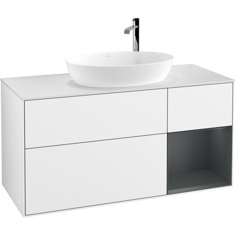 Villeroy & Boch F951HGGF Meuble sous lavabo Finion F95 (1/2)
