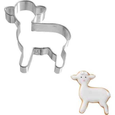 Tagliabiscotti a forma di agnello da 6,5 cm / Birkmann (1/3)