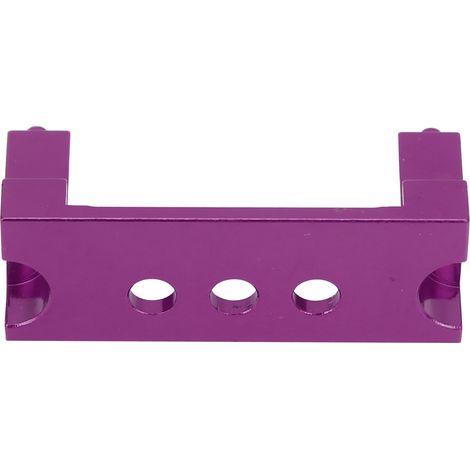 Support de Servo en Métal Violet pour WLtoys 144001, Fixation Précise pour Servomoteur 1/14 (1/5)