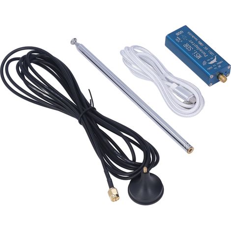 Hochpräziser SDR-Signalempfänger (10 kHz–2 GHz) mit integrierter Antenne und TCXO (1/5)