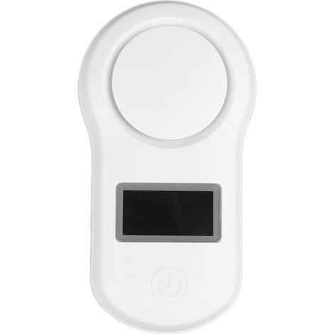 Répulsif électronique antinuisibles blanc écran LCD ultrasonique anti souris cafards rats insectes prise US 100‑230V (1/5)