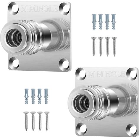 Lot de 2 Supports de Canon à Mousse Automatiques, Support Mural pour Lance à Mousse avec Connexion Rapide 1/4" (6,35 mm) (1/5)
