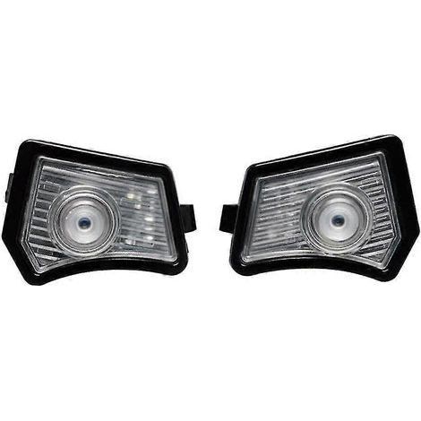 Éclairage d'accueil lumineux de bienvenue pour rétroviseur intérieur LED latéral avec projecteur laser pour BMW XE, XF, XJ et XK (1/5)