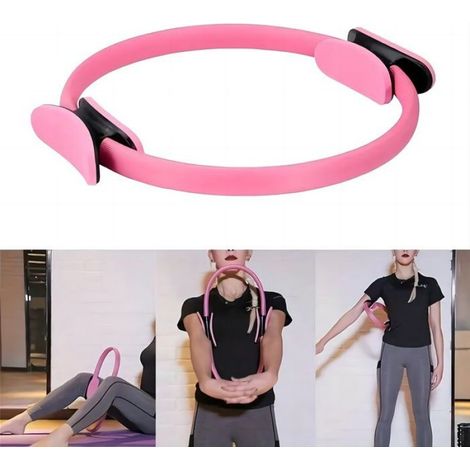 Anneau de Pilates - - Incassable - Violet - Rembourré - Usage intensif (1/5)