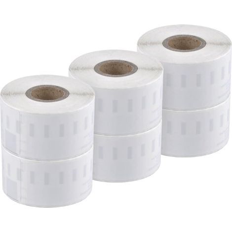 6 rollos 99012 36 x 89 mm Etiquetas de dirección compatibles con impresoras de etiquetas Dymo LabelWriter 450 Turbo/Twin Turbo/Duo y Seiko SLP (1/5)