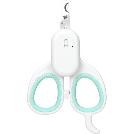 LED-Nagelknipser für Haustiere mit Licht, wiederaufladbar über USB, ergonomischer, rutschfester Hunde-Nagelschneider und praktisches Tierpflege-Werkzeug