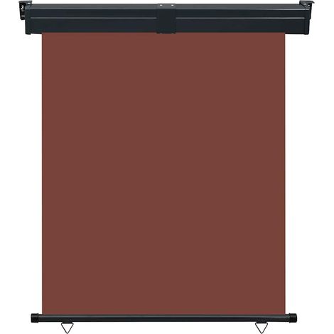 Maison Exclusive - Tendalino Laterale per Balcone 145x250 cm Marrone (1/5)