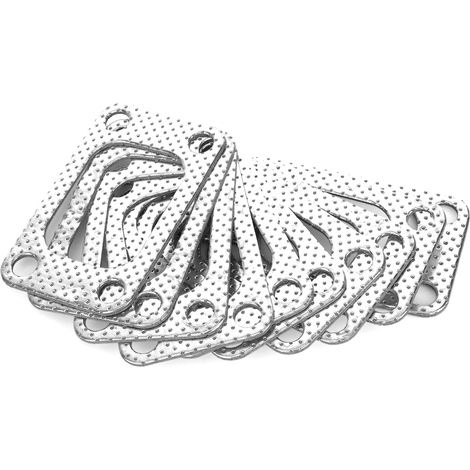 Jeu de 10 joints de bride turbo T3 en graphite et aluminium, compatible T34 T35 T38 GT35 (1/5)