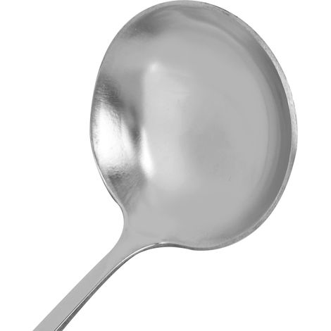 Cuillère à Mélanger Longue en Acier Inox pour Café, Thé, Cire et Cuisine (Modèle Ronde) (1/3)