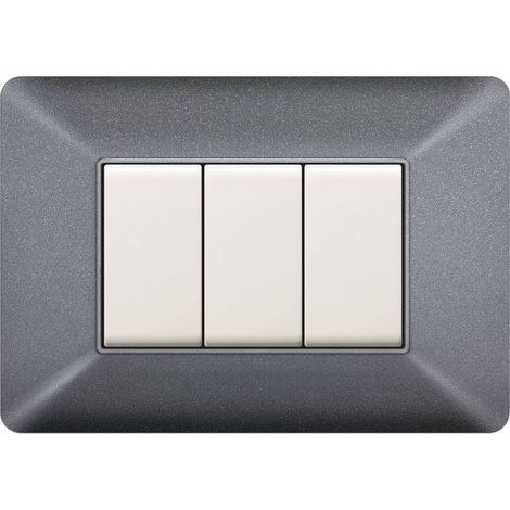 10 x PLACCA EASY MATIX GRIGIO CHIARO 3P