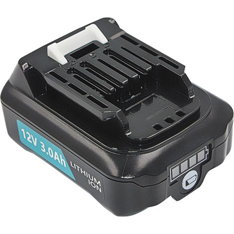 Batterie Li-ion de rechange 12 V 3,0 Ah pour BL1021B, BL1015, BL1020B, BL1041B, BL1016, 197396-9, 632F59-1 (1/5)