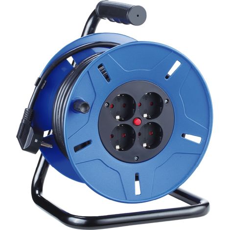 S.OF. ENROLLACABLES CON PROTECTOR TERMICO 3x1,5mm 50m 4 TOMAS EDM