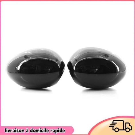 Dilwe Seitenspiegelabdeckungsset für Mini R55 R56 R57 R58 R59 R61 (1/4)
