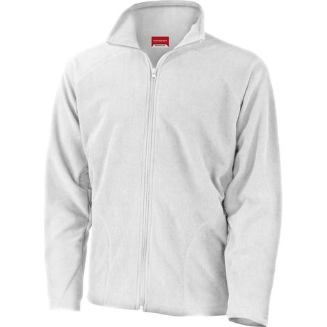 Giacca da lavoro in pile leggero Micron Result Bianco XXXL