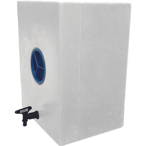 Plast'Up Rotomoulage – Distributeur d'eau nomade 100L – Cuve en polyéthylène rotomoulé – Robinet inclus – Étanche et résistant aux chocs