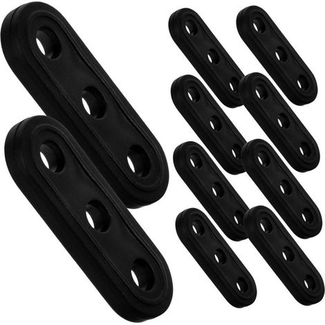 100 pièces Tendeurs Corde Tente Réglables Plastique Résistant pour Fixation et Tension Corde de Camping (1/5)