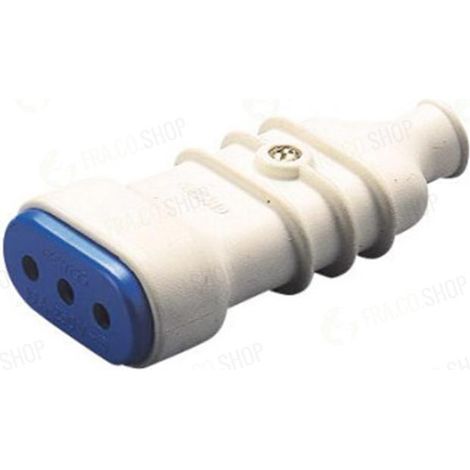 GW28203 PRESA GEWISS 10A BIANCO