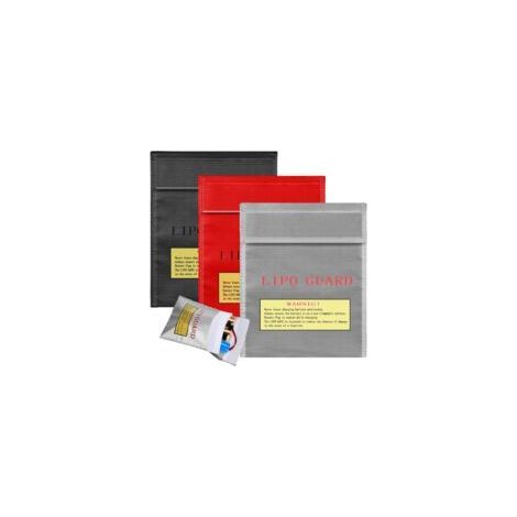 Feuerfeste Tasche – 3er-Pack, wasserdichte und feuerfeste Tasche – für LiPo-Akkus/Dokumente/Wertsachen (1/5)