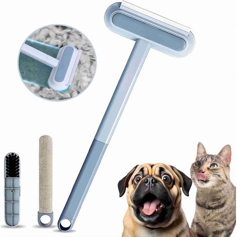 Épilateur de poils d'animaux pour canapé, outil d'épilation de tapis, outil d'épilation d'animaux réutilisable, gardez votre canapé propre, blanc, (1/5)
