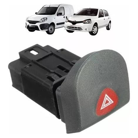 Botón de emergencia del interruptor de luces de emergencia Renault Kangoo 1998-2008 7700308821 6060P-30 (1/5)