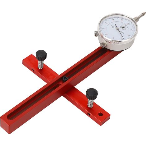 Kit de base pour scie à table avec indicateur à cadran numérique et jauge longue en alliage d'aluminium pour le travail du bois (1/5)