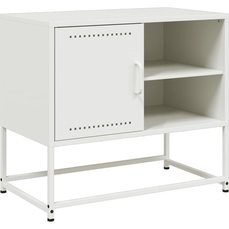 Mobile TV multimediale scaffale per televisione televisione buffet sala da pranzo soggiorno camera da letto oliva 100,5 x 39 x 60,5 cm verde acciaio 020028250