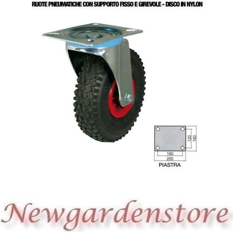 Luftrad 40196 GARDEN starre Radnabe 3.00x4" 2.10x4 20x75 100kg