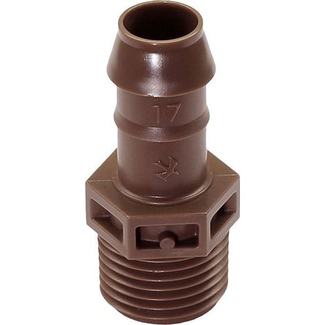 Raccord cannelé 17x3/4 XFF