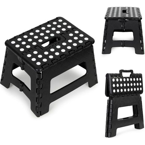 Klapphocker 1 stufiger kunststoffhocker 22 cm