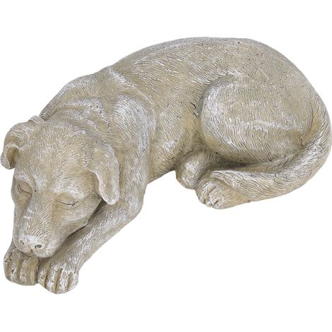 Stèle Commémorative pour Chien Chat en Résine Imitation Pierre - Décoration Jardin Pelouse Extérieur Type A Mousse